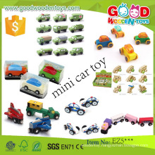 EN71 hot sale toy vehicle wooden mini car toy OEM/ODM educational mini car toy for children
